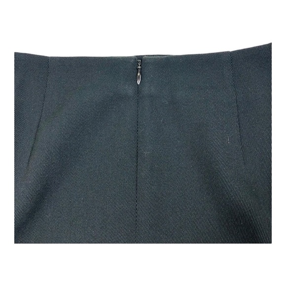 Akris Punto Wool Black Knee Length Pencil Skirt - Picture 8 of 12